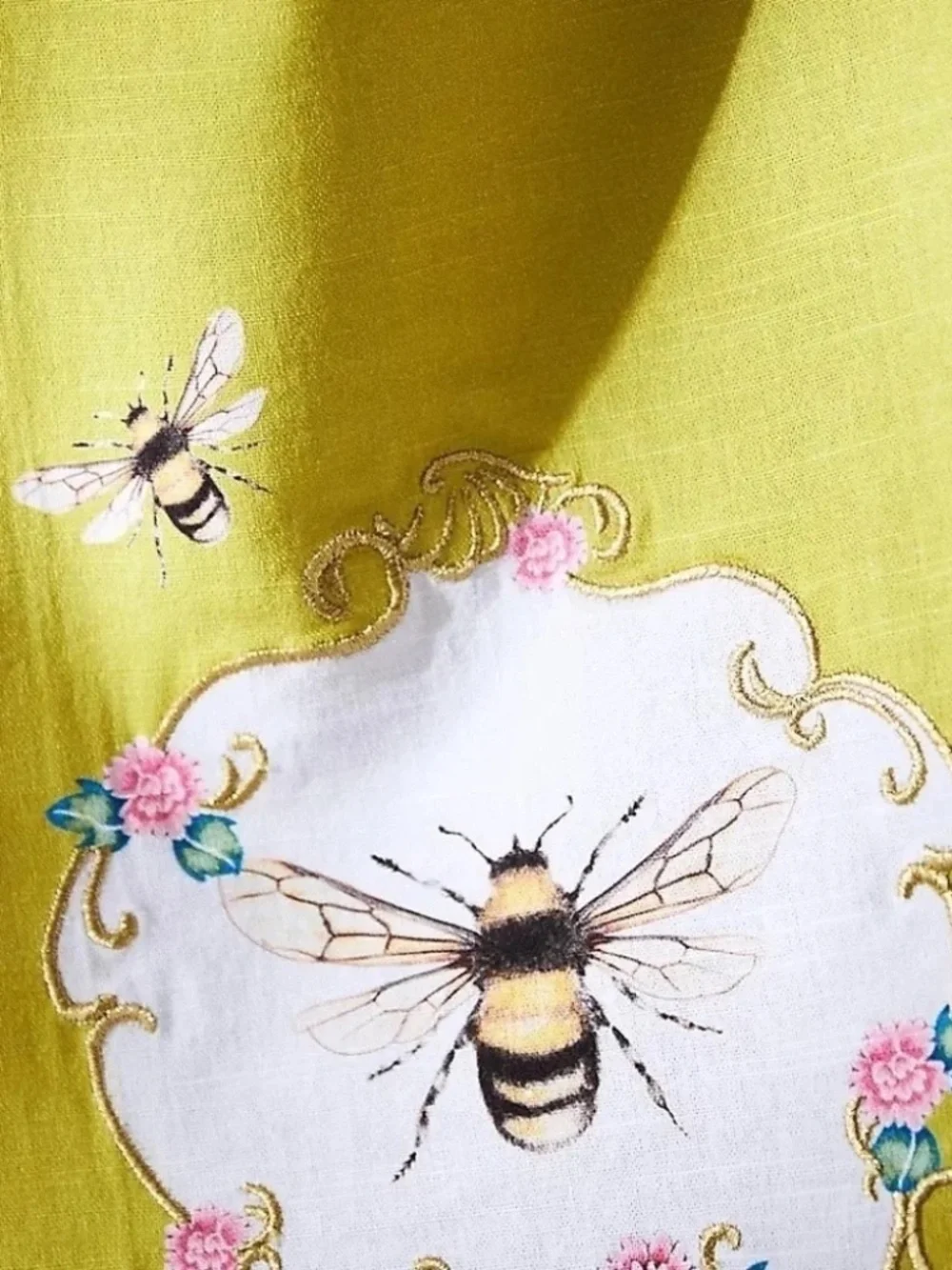 NWT Anthropologie Lou Rota Queen Bee Kitchen Dish Tea Towel